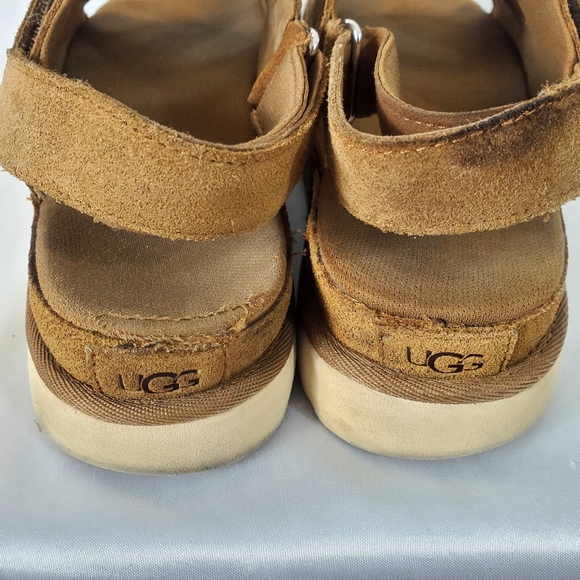 UGG Goldenstar Slingback in Chestnut Sandals Size 10 - Picture 8 of 15